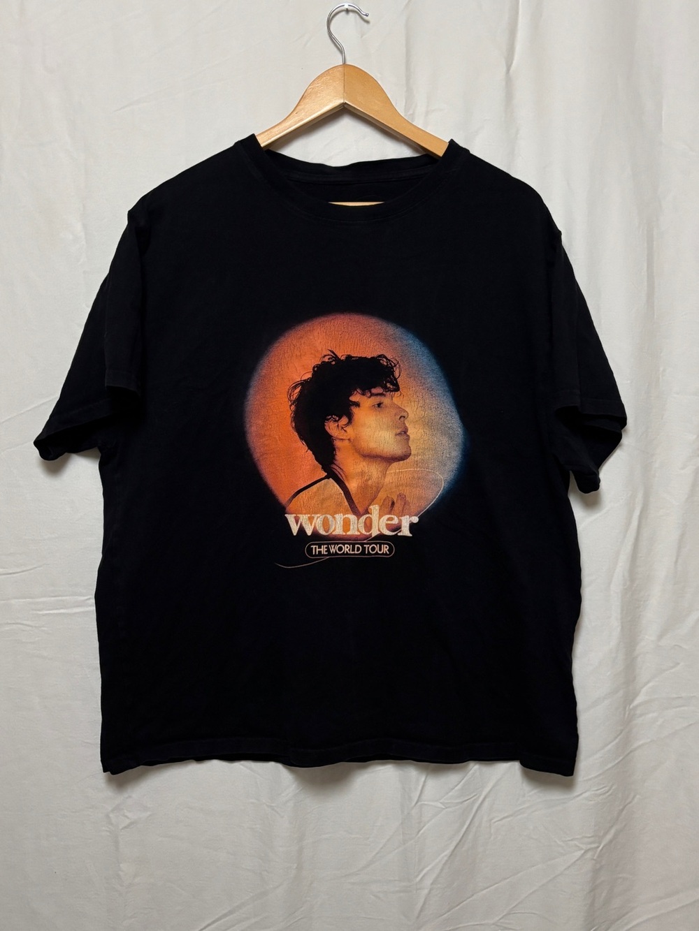 Shawn Mendes Wonder world tour concert tee